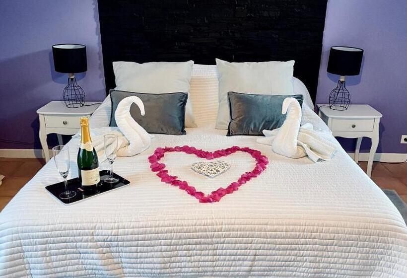 مبيت وإفطار Chambre D Hôte Lavande   Le Soleil Des Cévennes