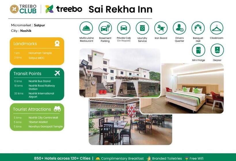 فندق Treebo Sai Rekha Inn