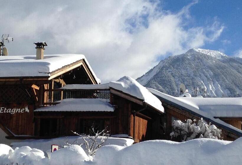 민박 Chalet L Etagne