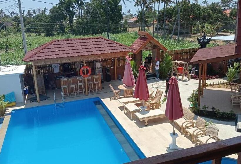 리조트 Melasti Mountain Villa, Amed Bali   Agung Room 4