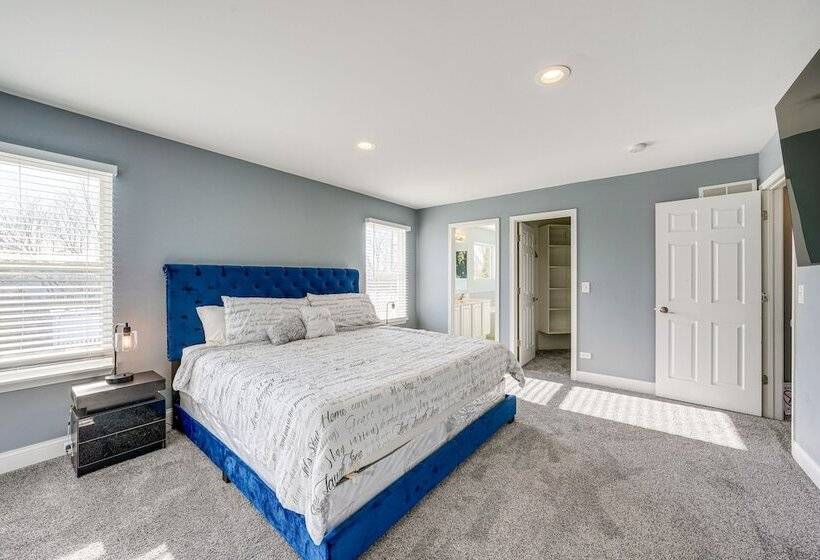 Plainfield Home W/ Game Room Near Harrahs Casino!