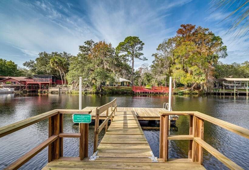Riverfront Fishers Paradise In Florida W/ Dock!