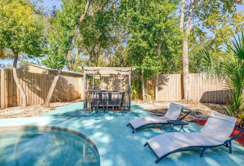 Orange Park Home W/ Private Pool & Grill!