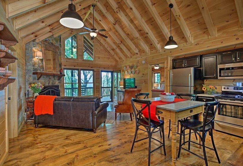 A Sunset Dream    Upscale Blue Ridge Cabin!
