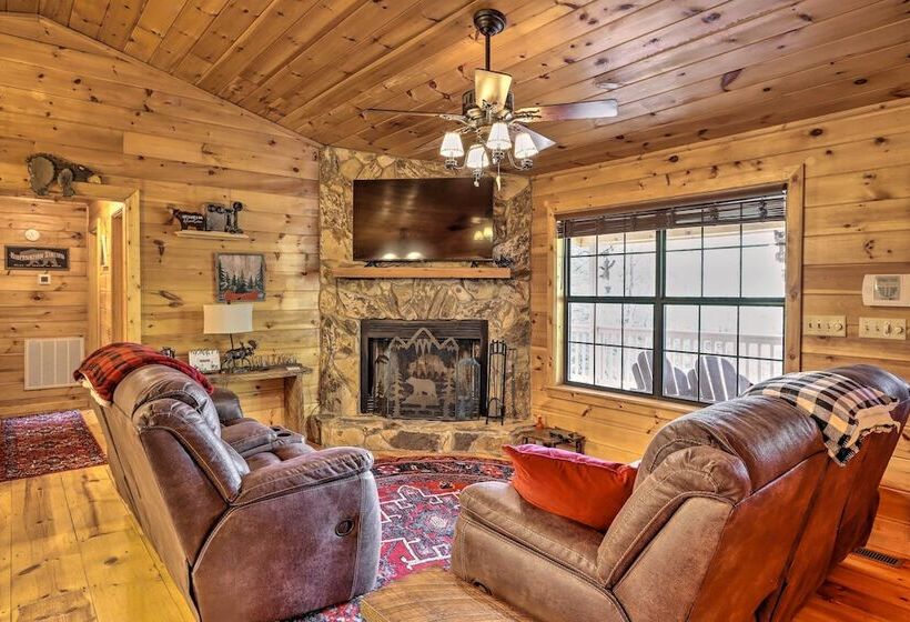 Cozy Cherry Log Cabin ~ 10 Mi To Mercier Orchards