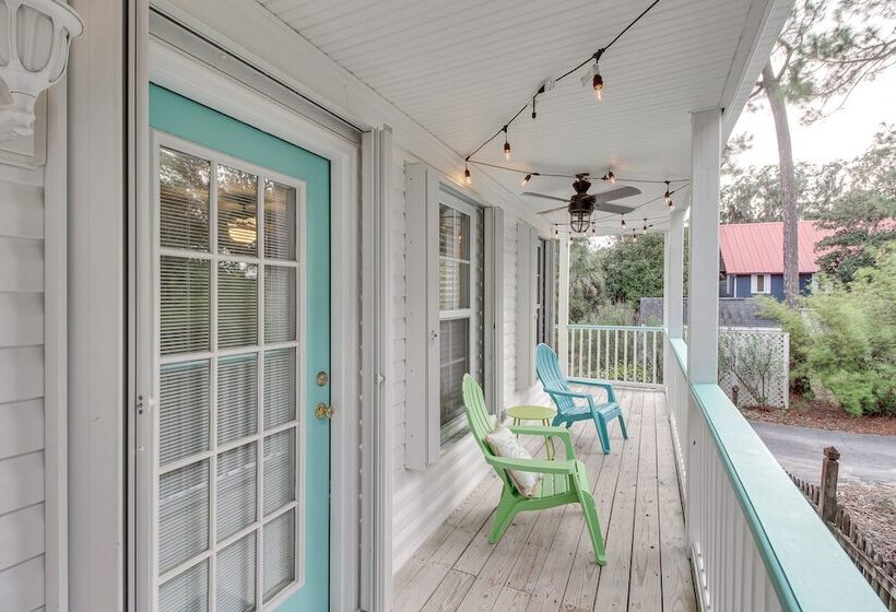 Lovely Tybee Island Home W/ Deck < 1 Mi To Beach!