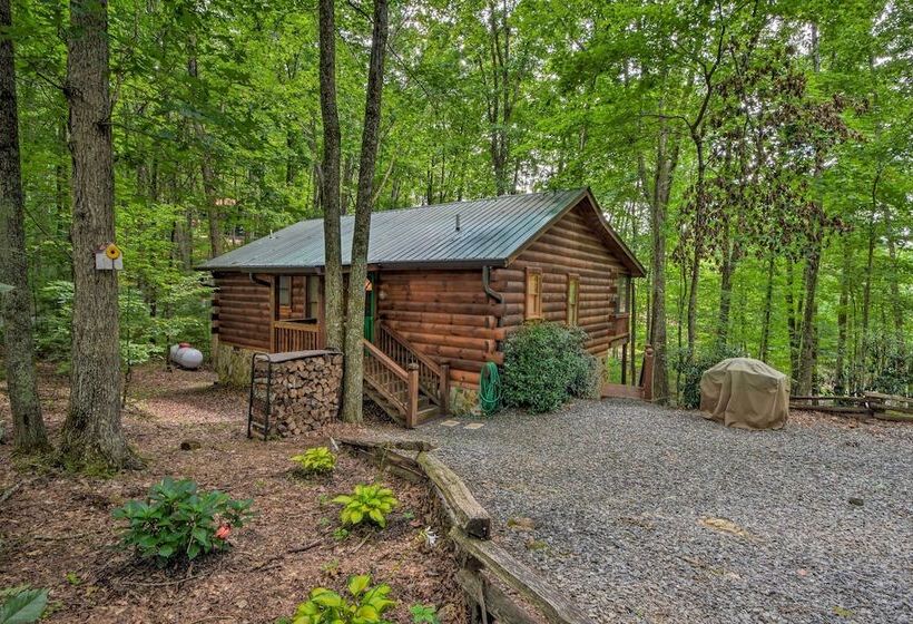 Pinot & Pine  Chic Log Cabin ~ 5 Mi To Blue Ridge