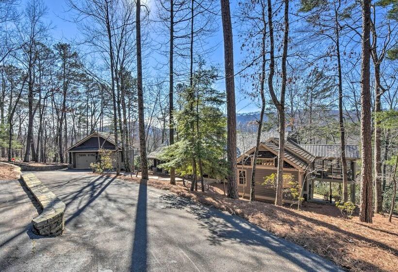 Plummer Lodge  In Big Canoe W/ Lake Access!
