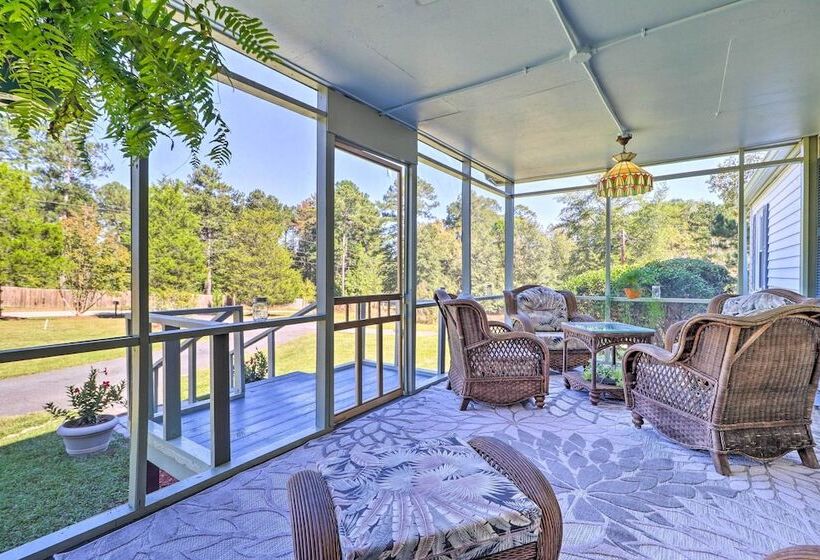 Updated Lake Sinclair Home W/ Dock Access!