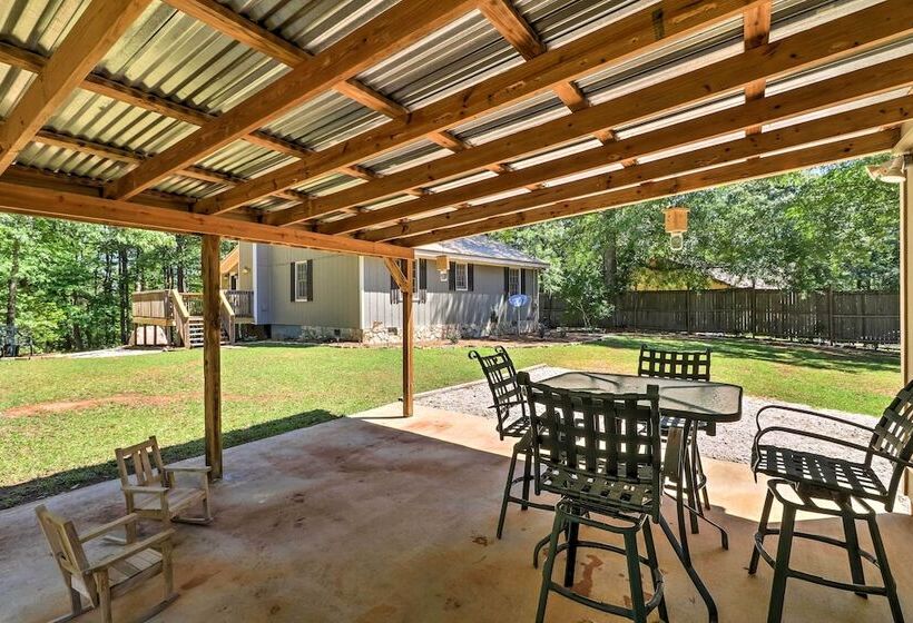 Waterfront West Point Lake Cabin W/ Private Dock!