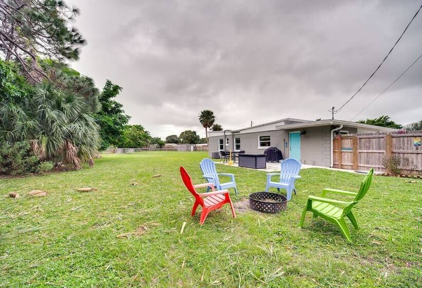 Chic Melbourne Cottage W/ Fire Pit, 4 Mi To Beach!