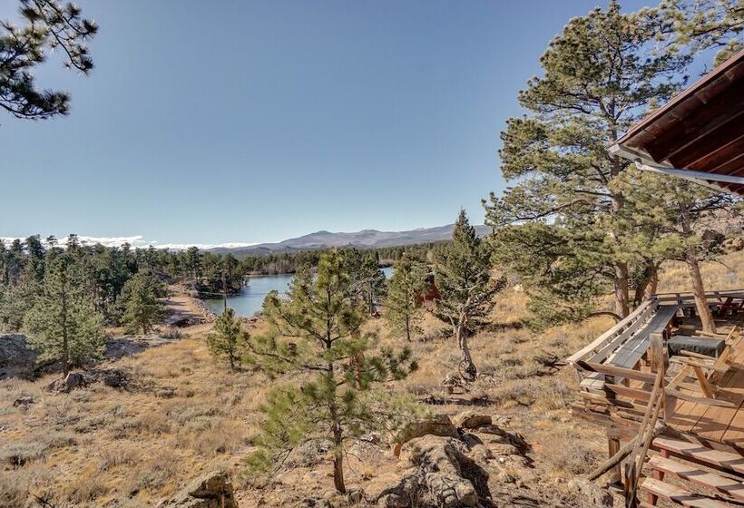 Red Feather Lakes Cabin W/ Deck & Views!