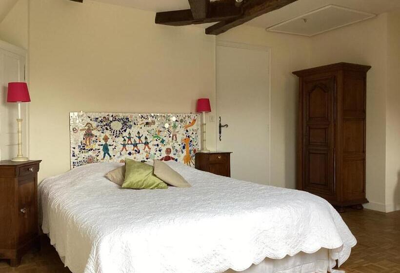 펜션 Chambres Hôtes Avec Piscine