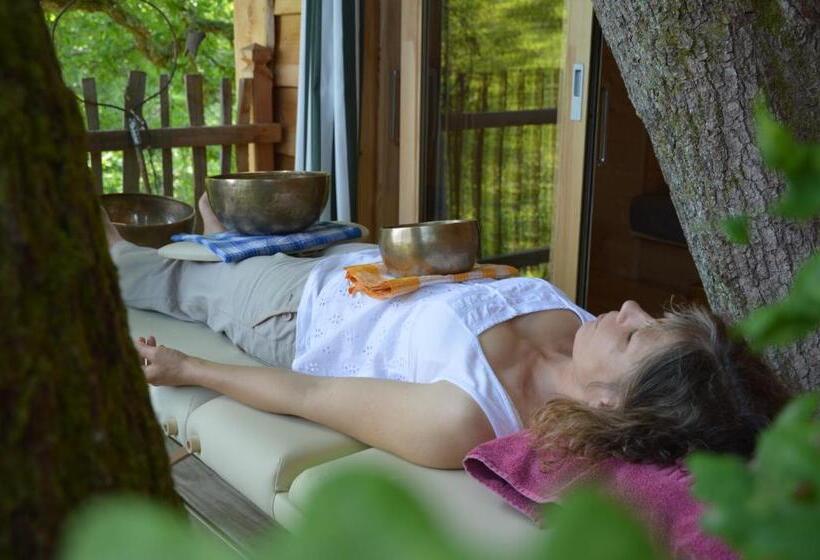 צימר La Cabane Du Vieux Chêne