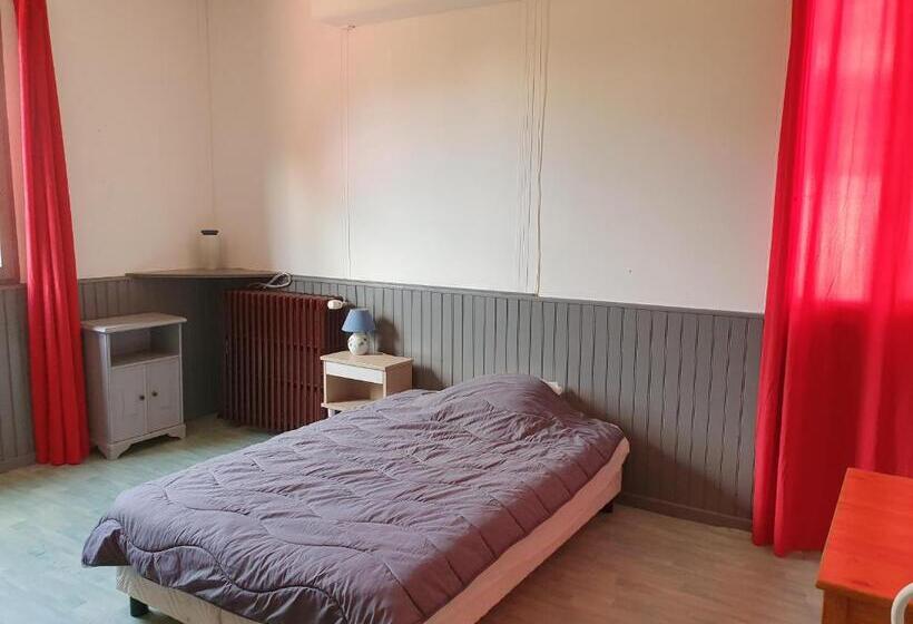 הוסטל Camping Des 2 Rives Chambres