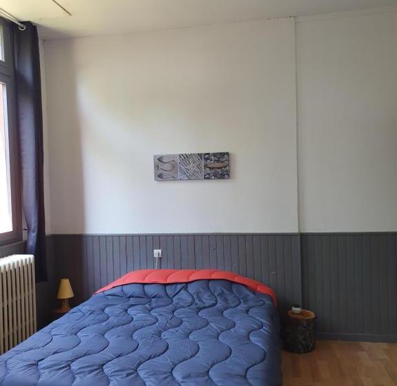 הוסטל Camping Des 2 Rives Chambres