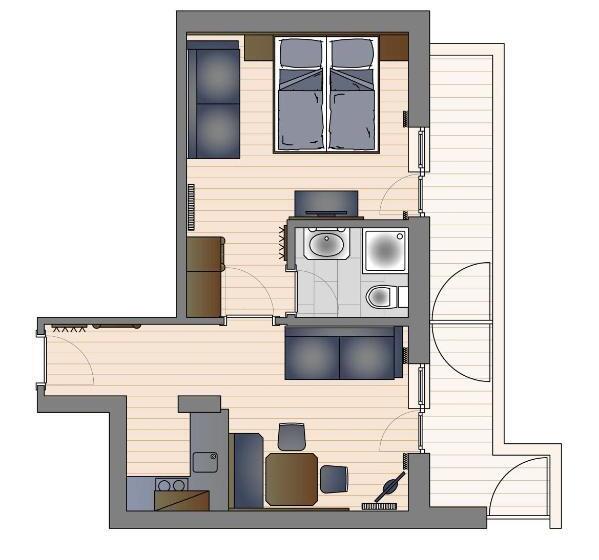 בית מלון כפרי Das Grünholz Apart
