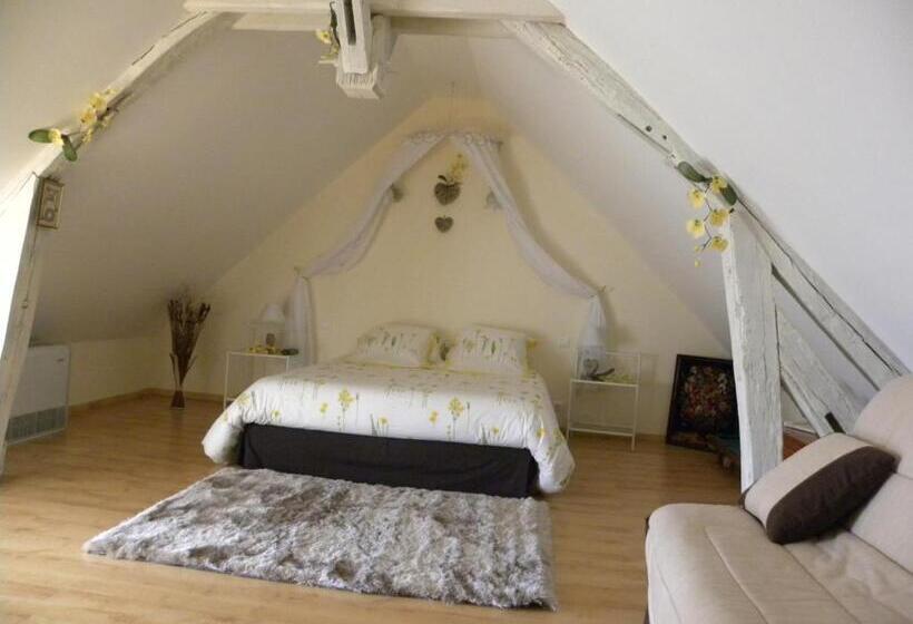 민박 Chambres D Hôtes La Quèrière