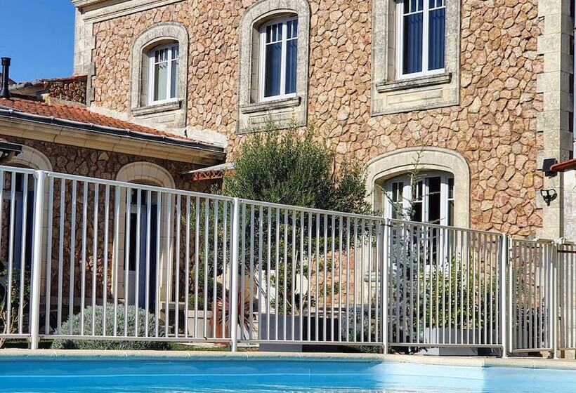 ベッドアンドブレックファースト La Villa Des Roses Gîte Chambres D Hôtes Piscine Chauffée