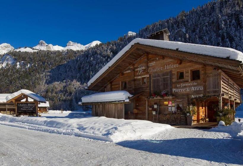 Отель Chalet Hôtel Les Fermes De Pierre & Anna
