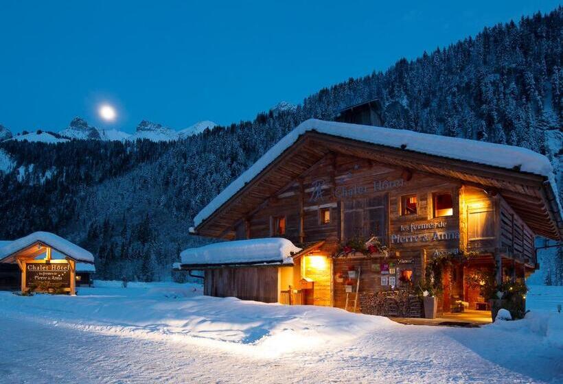 Отель Chalet Hôtel Les Fermes De Pierre & Anna