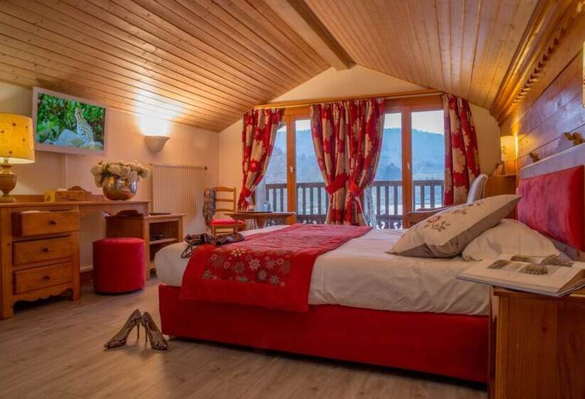 בית מלון כפרי L Ancolie Chalet Du Lac