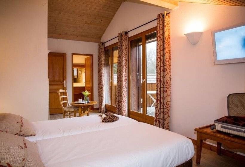 בית מלון כפרי L Ancolie Chalet Du Lac