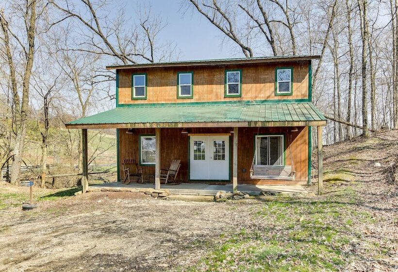 Rustic Mount Perry Cabin Near Fishing Pond & Farm