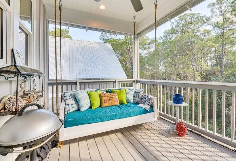 Stunning Santa Rosa Beach Home, 1/2 Mi To Ocean!