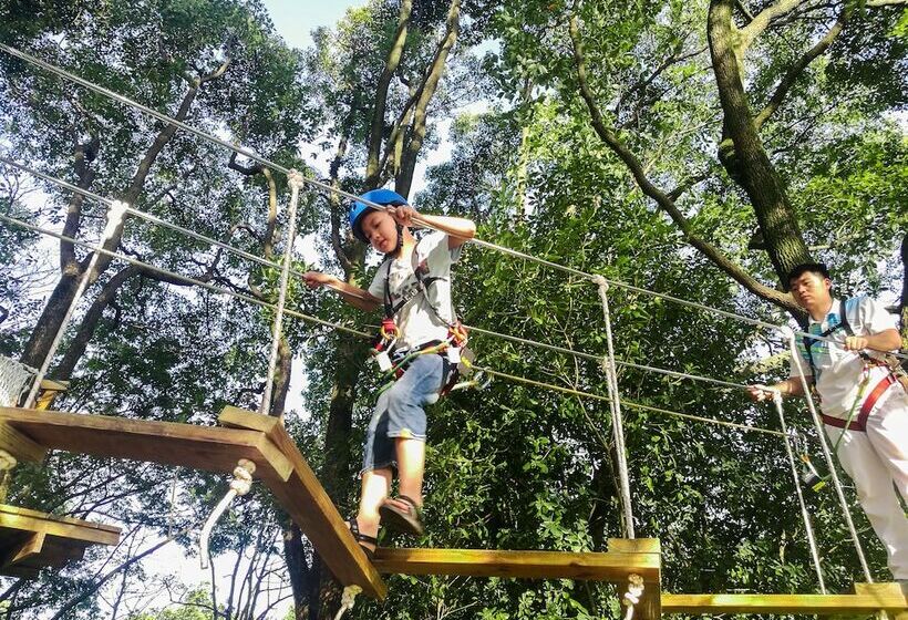 בית מלון כפרי Carp Islet Resort Fuzhou