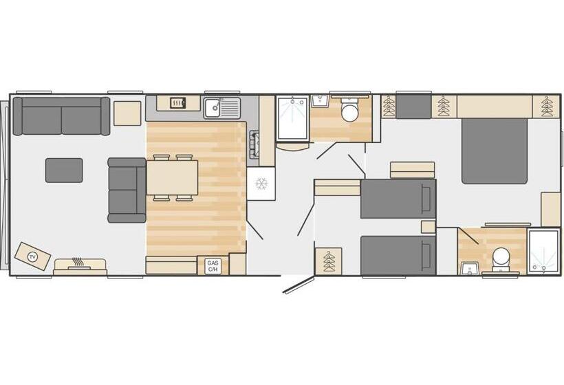 リゾートホテル Aber Bay Holiday Park