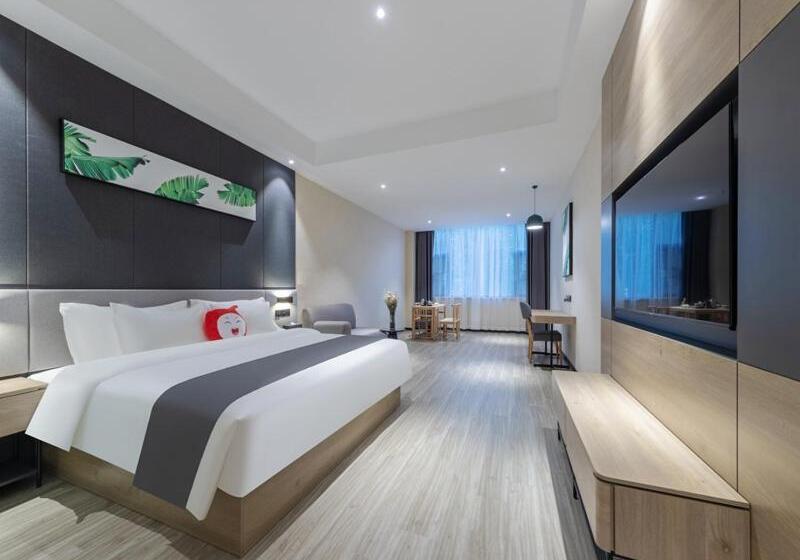 호텔 Thank Inn Chain Foshan Gaoming Road