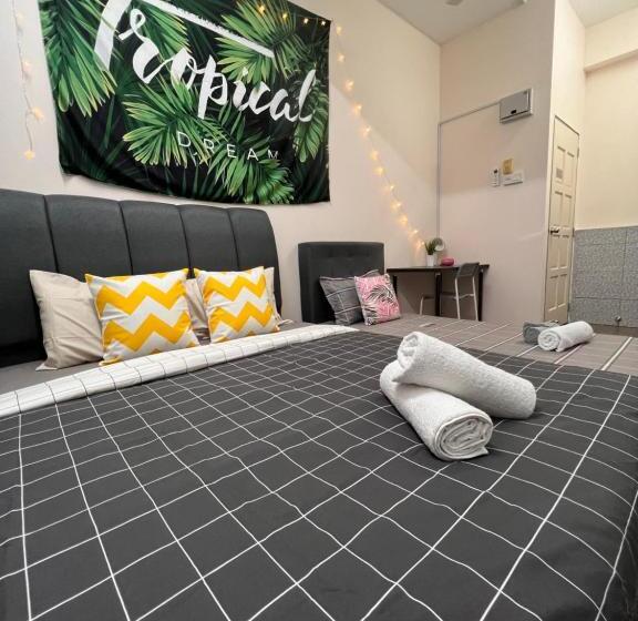 Общежитие Room1#ig Theme Bargainous#shared Bathroom#3pax#2min Kek Lok Si
