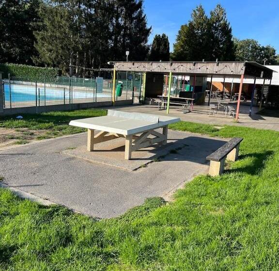 펜션 Chalet Charmant Monika Avec Piscine