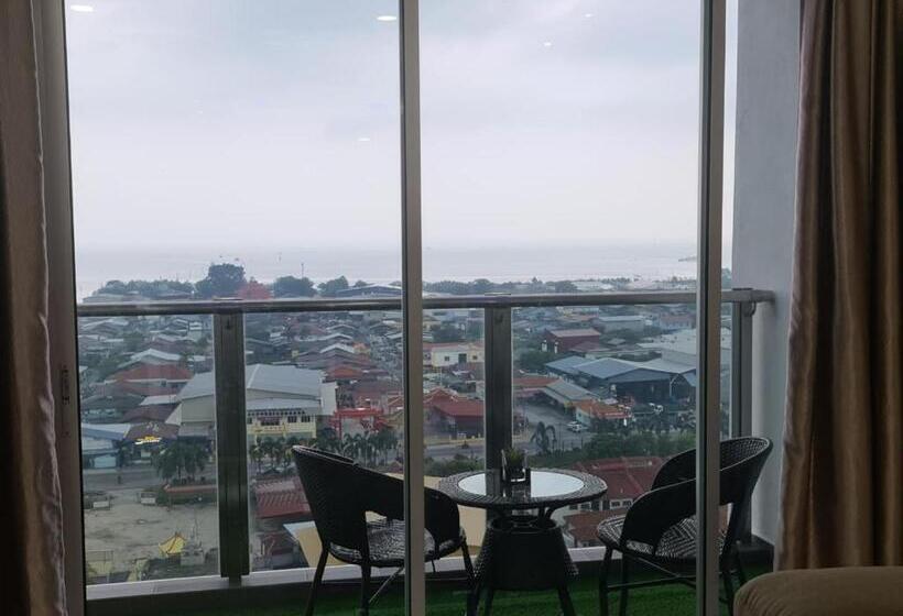 민박 Sekinchan Seaview Homestay 7 High View