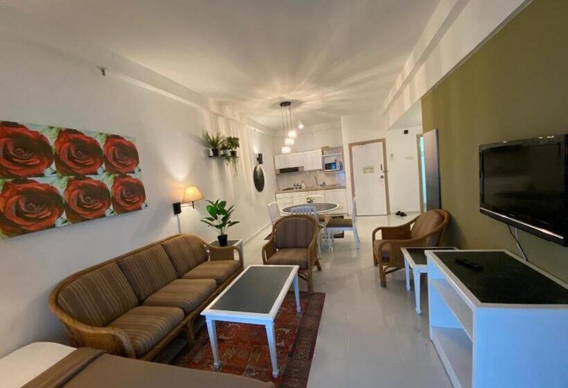 膳宿费 Seaview Deluxe@rainbow Paradise Tg Bungah 4 6pax