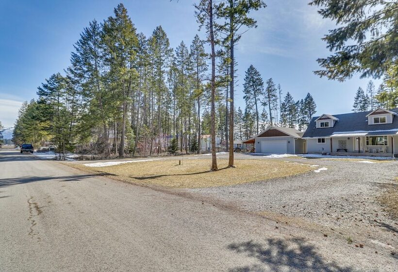 Bigfork Home W/ Fire Pit: Steps To Flathead River!