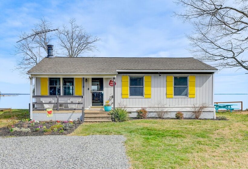 Riverfront Colonial Beach Home W/ Private Beach!