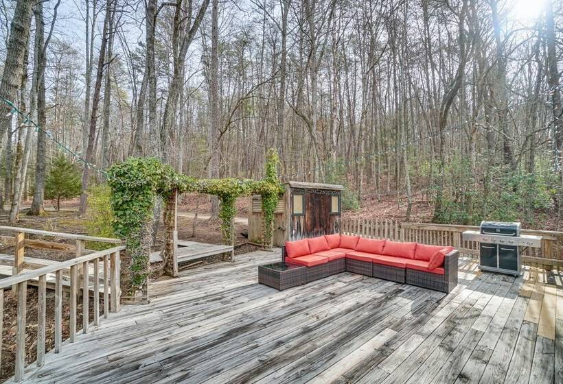 Charming Cabin W/ Fire Pit & Decks ~ 7 Mi To Helen