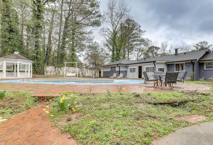 Spacious Stone Mountain Home W/ Private Pool!