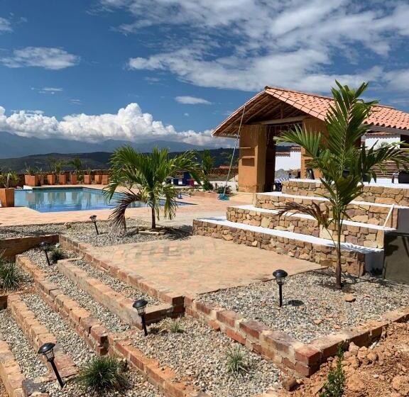 هتل Lujoso Refugio En Barichara