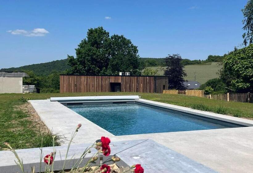 민박 Les Tiny House Du Mas De Mont