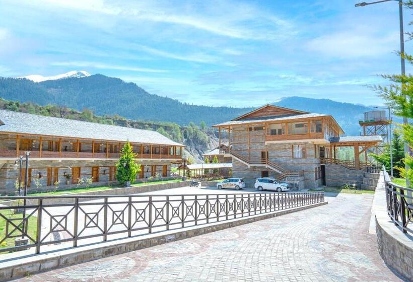 فندق Ezzenza Swarg By Beas Golf Resort   Devlok Manali