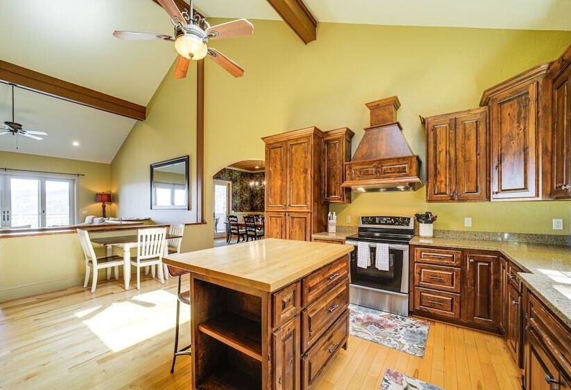 Hot Tub & Water Views: Lake Glenville Home!