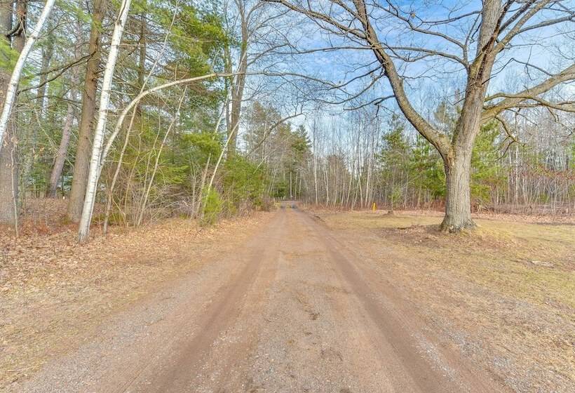 Pet Friendly Couderay Cabin W/ Boat Dock + Grill!