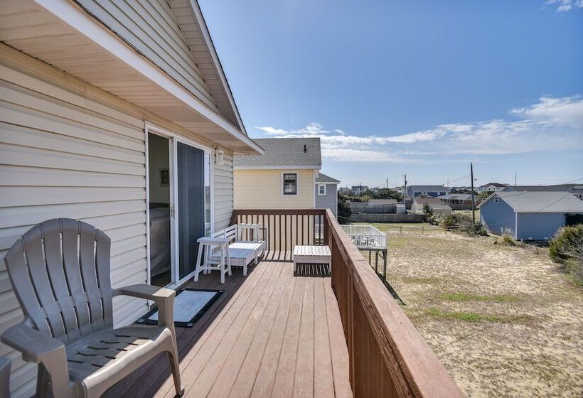 Pet Friendly Outer Banks Home   1 Block To Beach!