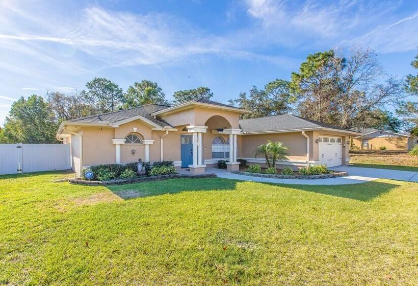 Spring Hill Home W/ Private Yard & Heated Pool!