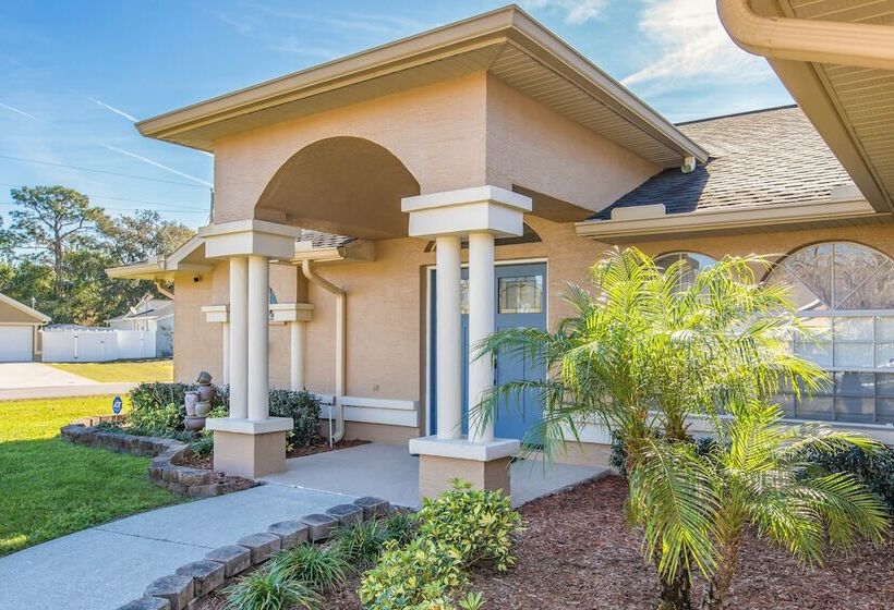 Spring Hill Home W/ Private Yard & Heated Pool!