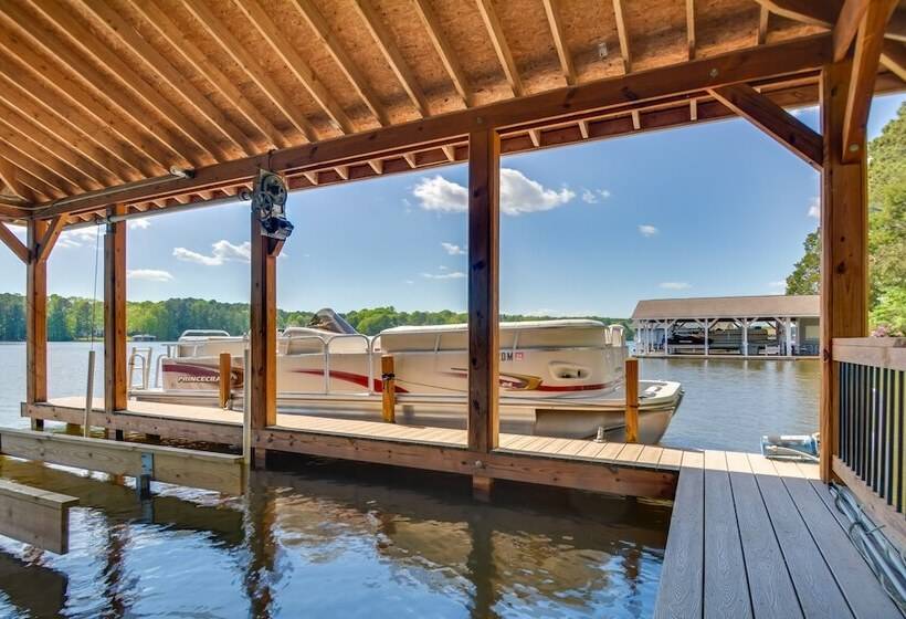 Waterfront Lake Gaston Home W/ Private Dock!
