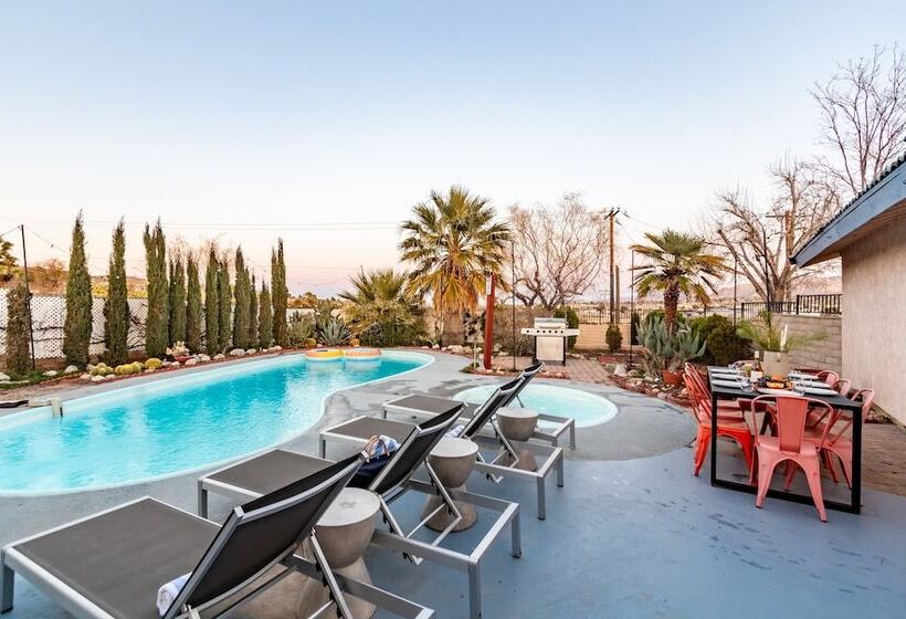 Archie By Avantstay Desert Retreat W/ Pool, Edge Of Joshua Tree, Bonus Casita For Group Travel